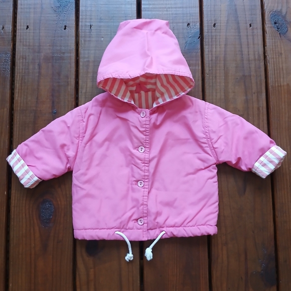 Baby Girl Sleeveless Jacket Retro Kids Cotton